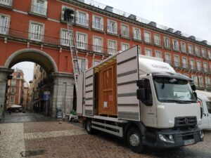 camion de guardamuebles