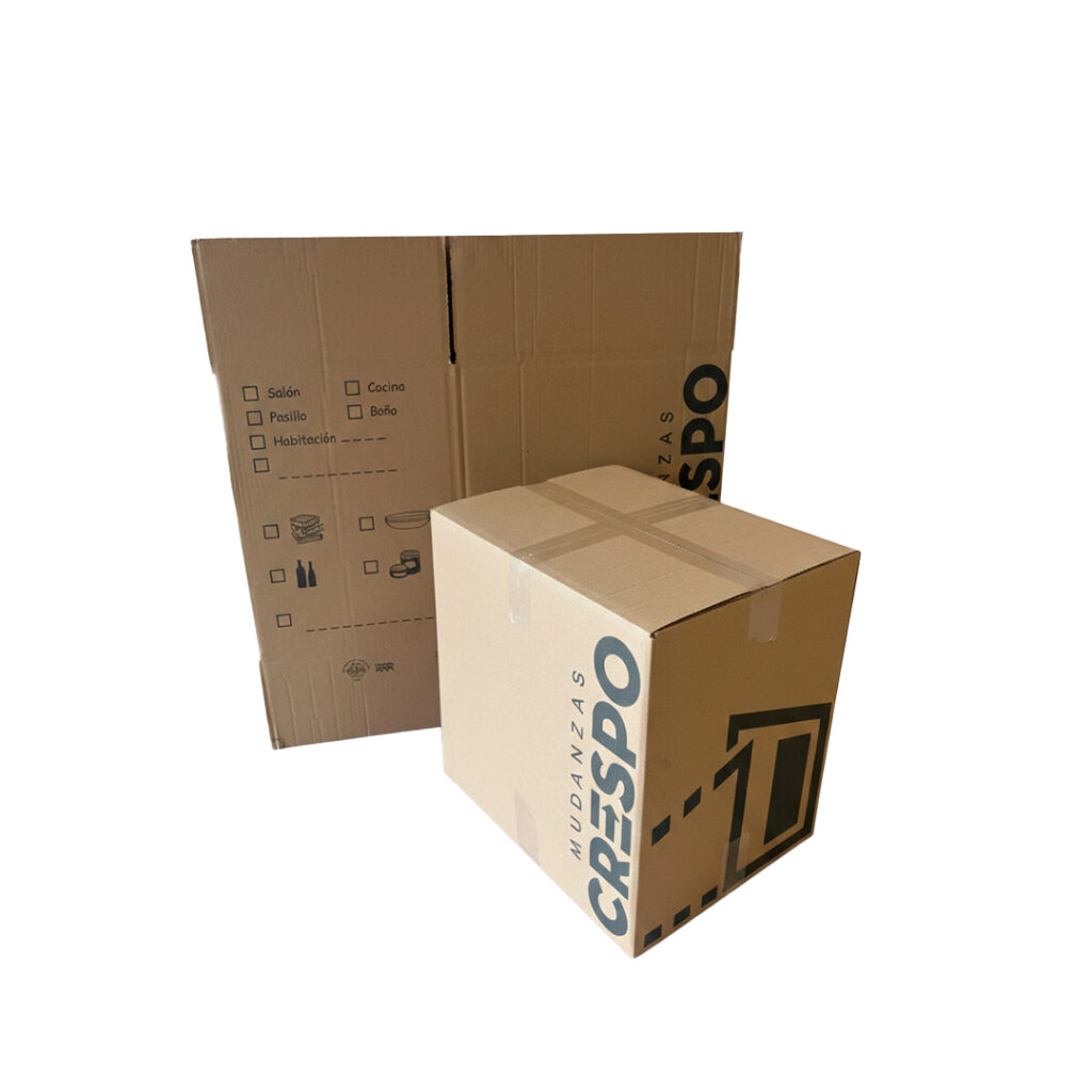 caja pequena marron